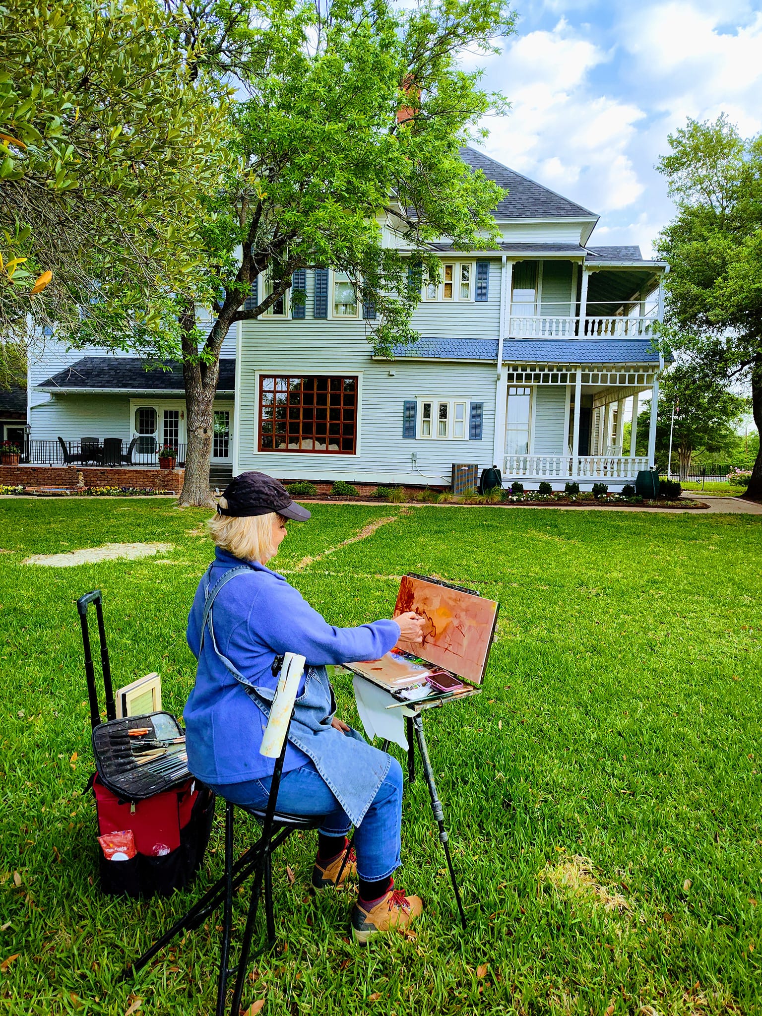 Embracing Art and Nature: A Reflection on Hosting International Artists at Milton Parker Estate B&#038;B, Milton Parker Home, Luxury B&amp;B in Bryan, TX
