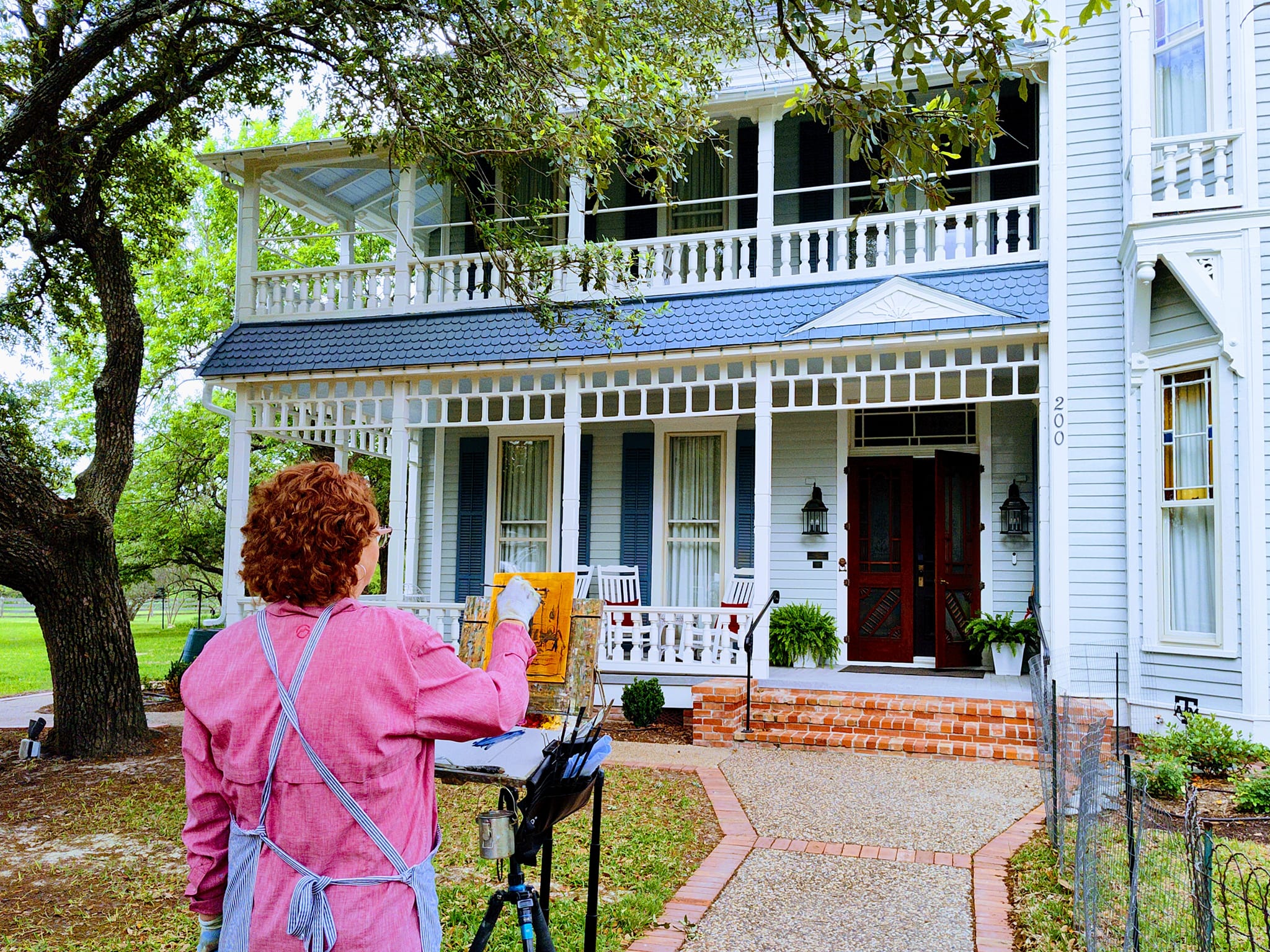 Embracing Art and Nature: A Reflection on Hosting International Artists at Milton Parker Estate B&#038;B, Milton Parker Home, Luxury B&amp;B in Bryan, TX