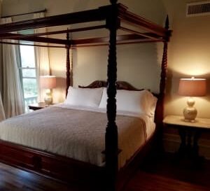 Kate Parker Oliver Bedroom, Milton Parker Home, Luxury B&amp;B in Bryan, TX